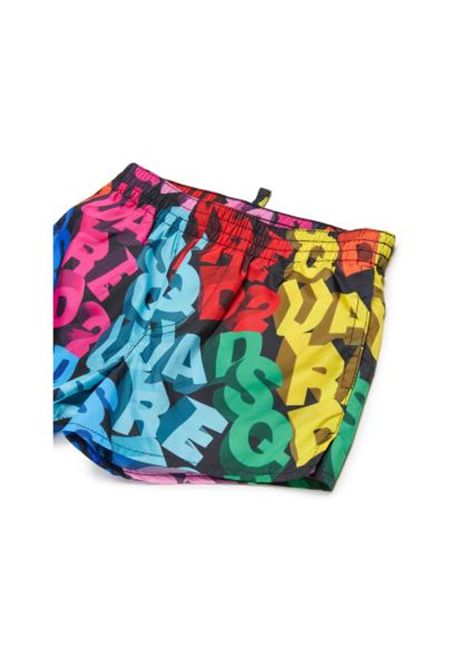 Costume con logo DSQUARED2 JUNIOR | DQ3309 D0AH6DQ003